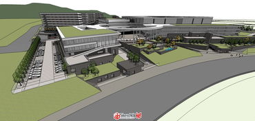 產業園規劃方案模型包含辦公廠房宿舍研發廣場餐廳入口..... su模型庫精品區 sketchup吧 sketchup中國門戶網站